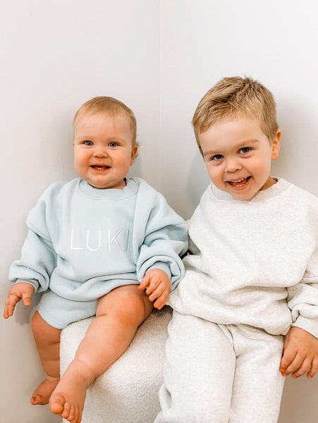 TRACKSUIT SHORTS SET | BABY BLUE