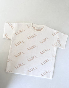 L U K I. KNITTED TEE | CLOUD ~ SECONDS ~