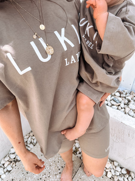 OVERSIZED ADULT TEE | MOCHA  ~ SECONDS ~