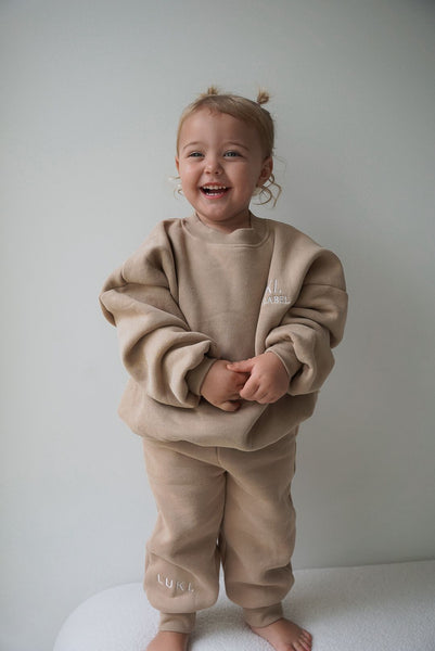 TRACKSUIT SET | TAN