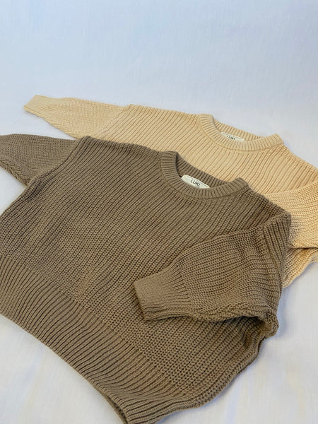 KNIT PULLOVER | BUTTER CREAM